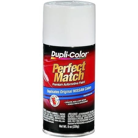 Krylon Super White Nissan Exact-Match Auto Paint; 8 oz. Aerosol BNS0562